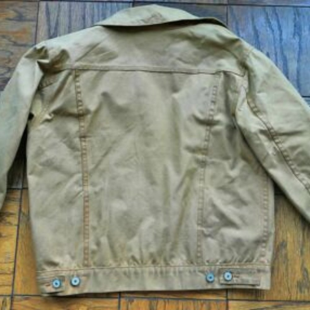 Jacket Mens Waxed Cotton Canvas Flannel Lined